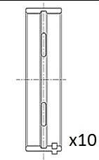 FAI AutoParts BM1025-010 - Kloķvārpstas gultnis www.autospares.lv