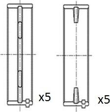 FAI AutoParts BM1026-010 - Kloķvārpstas gultnis www.autospares.lv