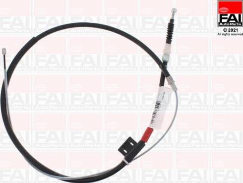 FAI AutoParts FBC0402 - Cable, parking brake www.autospares.lv