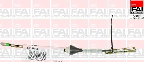 FAI AutoParts FBC0279 - Trose, Stāvbremžu sistēma www.autospares.lv