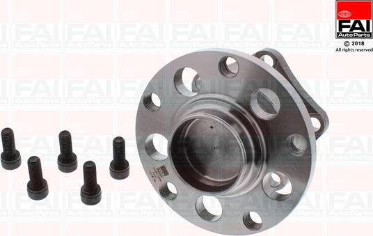 FAI AutoParts FHBK1006 - Подшипник ступицы колеса, комплект www.autospares.lv