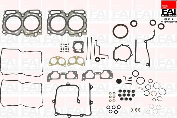 FAI AutoParts FS1852 - Комплект прокладок, двигатель www.autospares.lv