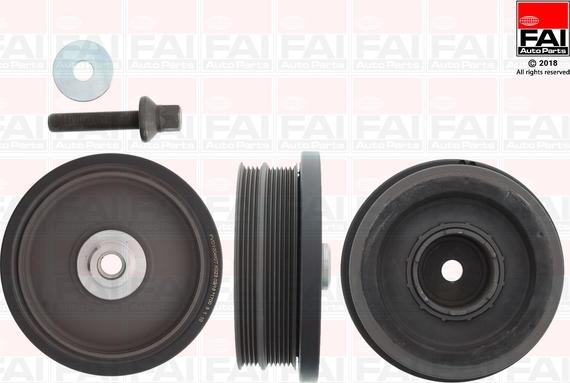 FAI AutoParts FVD1004K - Piedziņas skriemelis, Kloķvārpsta www.autospares.lv