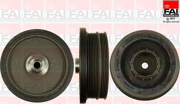 FAI AutoParts FVD1004 - Piedziņas skriemelis, Kloķvārpsta www.autospares.lv