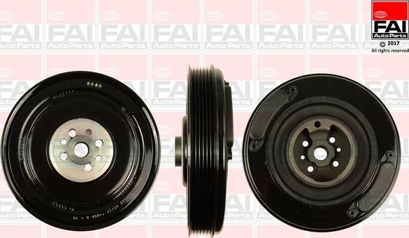 FAI AutoParts FVD1000 - Belt Pulley, crankshaft www.autospares.lv