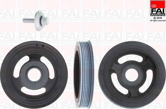 FAI AutoParts FVD1008K - Piedziņas skriemelis, Kloķvārpsta autospares.lv