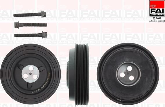 FAI AutoParts FVD1010K - Piedziņas skriemelis, Kloķvārpsta www.autospares.lv