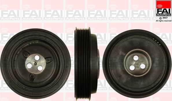 FAI AutoParts FVD1010 - Piedziņas skriemelis, Kloķvārpsta www.autospares.lv