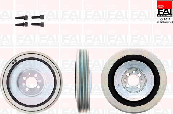 FAI AutoParts FVD1017K - Piedziņas skriemelis, Kloķvārpsta www.autospares.lv