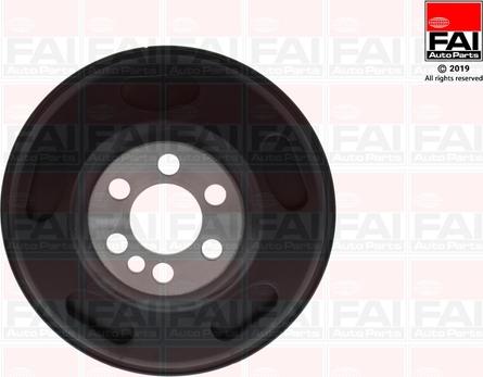 FAI AutoParts FVD1081 - Piedziņas skriemelis, Kloķvārpsta www.autospares.lv