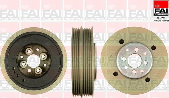 FAI AutoParts FVD1039 - Шкив коленчатого вала www.autospares.lv