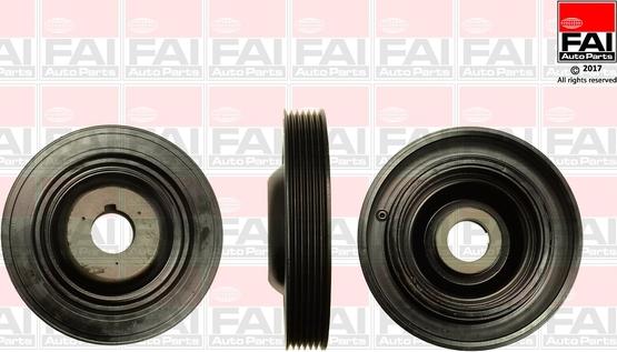 FAI AutoParts FVD1024 - Шкив коленчатого вала www.autospares.lv