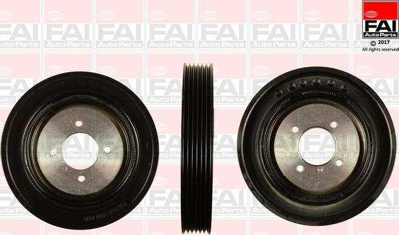 FAI AutoParts FVD1026 - Шкив коленчатого вала www.autospares.lv