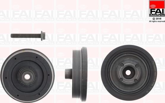 FAI AutoParts FVD1023K - Piedziņas skriemelis, Kloķvārpsta www.autospares.lv