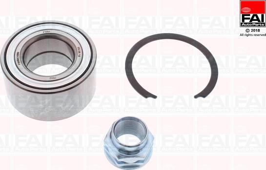 FAI AutoParts FWBK1099 - Подшипник ступицы колеса, комплект www.autospares.lv