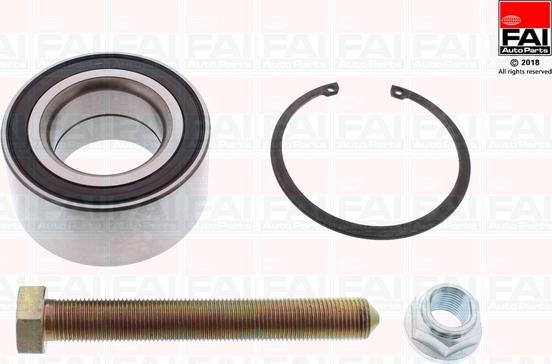 FAI AutoParts FWBK1095 - Подшипник ступицы колеса, комплект www.autospares.lv