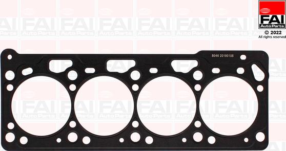 FAI AutoParts HG1008 - Gasket, cylinder head www.autospares.lv