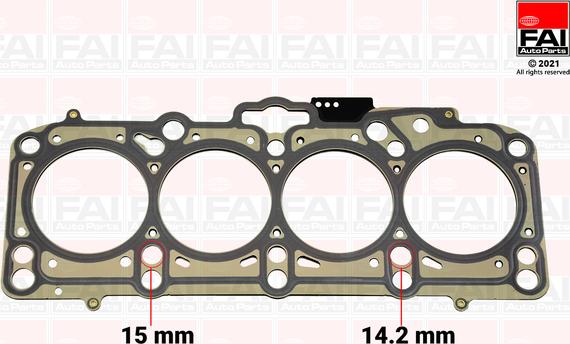 FAI AutoParts HG1012B - Blīve, Motora bloka galva autospares.lv