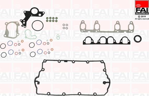 FAI AutoParts HS1601NH - Gasket Set, cylinder head www.autospares.lv