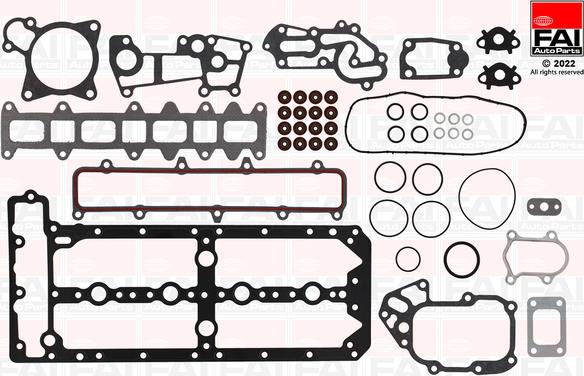 FAI AutoParts HS1626NH - Blīvju komplekts, Motora bloka galva www.autospares.lv