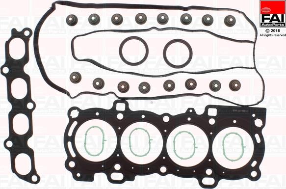 FAI AutoParts HS1620 - Комплект прокладок, головка цилиндра www.autospares.lv