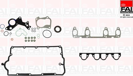 FAI AutoParts HS1316NH - Комплект прокладок, головка цилиндра www.autospares.lv