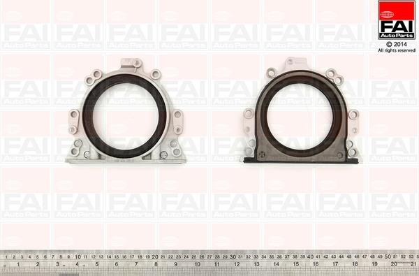 FAI AutoParts OS1009 - Shaft Seal, crankshaft www.autospares.lv