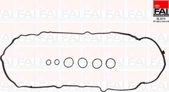 FAI AutoParts RC1460SK - Gasket, cylinder head cover www.autospares.lv