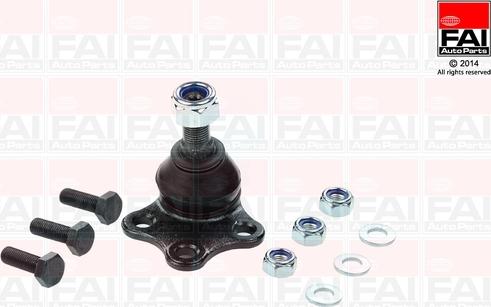 FAI AutoParts SS1068 - Шаровая опора, несущий / направляющий шарнир www.autospares.lv