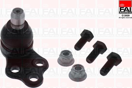 FAI AutoParts SS10033 - Шаровая опора, несущий / направляющий шарнир www.autospares.lv