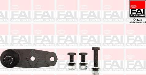 FAI AutoParts SS133 - Шаровая опора, несущий / направляющий шарнир www.autospares.lv