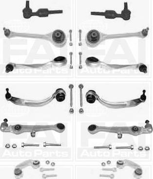 FAI AutoParts SS7287 - Подвеска колеса, комплект www.autospares.lv