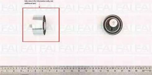 FAI AutoParts T9496 - Tensioner Pulley, timing belt www.autospares.lv