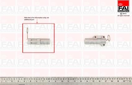 FAI AutoParts T9498 - Mierinātājs, Zobsiksna autospares.lv