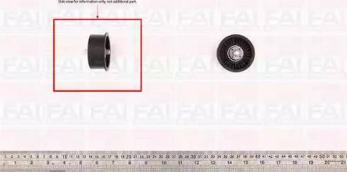 FAI AutoParts T9401 - Parazīt / Vadrullītis, Zobsiksna www.autospares.lv