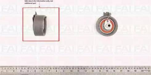 FAI AutoParts T9483 - Spriegotājrullītis, Gāzu sadales mehānisma piedziņas siksna www.autospares.lv