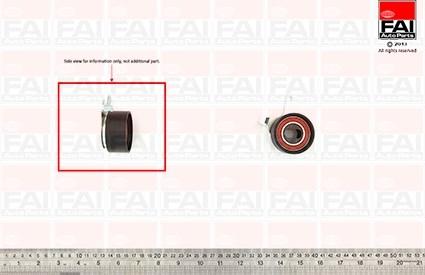 FAI AutoParts T9420 - Spriegotājrullītis, Gāzu sadales mehānisma piedziņas siksna www.autospares.lv