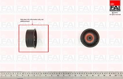 FAI AutoParts T9501 - Parazīt / Vadrullītis, Zobsiksna www.autospares.lv