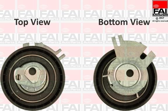 FAI AutoParts T9502 - Spriegotājrullītis, Gāzu sadales mehānisma piedziņas siksna www.autospares.lv