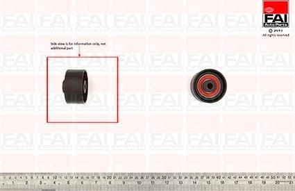 FAI AutoParts T9534 - Parazīt / Vadrullītis, Zobsiksna www.autospares.lv