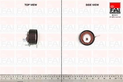 FAI AutoParts T9818 - Tensioner Pulley, timing belt www.autospares.lv