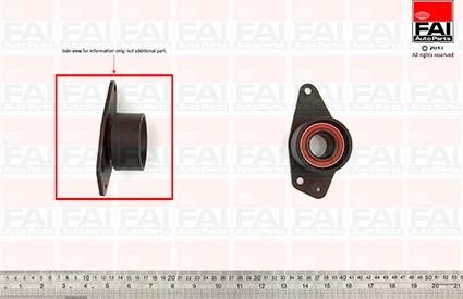 FAI AutoParts T9396 - Parazīt / Vadrullītis, Zobsiksna www.autospares.lv