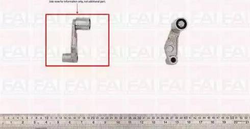 FAI AutoParts T9359 - Parazīt / Vadrullītis, Zobsiksna www.autospares.lv