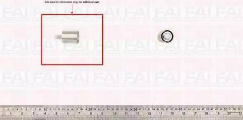 FAI AutoParts T9362 - Parazīt / Vadrullītis, Zobsiksna www.autospares.lv