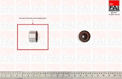 FAI AutoParts T9380 - Deflection / Guide Pulley, timing belt www.autospares.lv