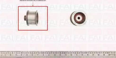 FAI AutoParts T9336 - Parazīt / Vadrullītis, Zobsiksna www.autospares.lv