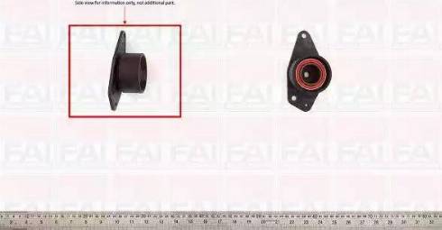 FAI AutoParts T9293 - Направляющий ролик, зубчатый ремень ГРМ www.autospares.lv