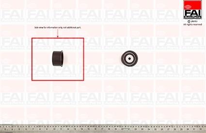 FAI AutoParts T9259 - Parazīt / Vadrullītis, Zobsiksna autospares.lv