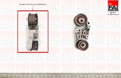 FAI AutoParts T9268 - Tensioner Pulley, timing belt www.autospares.lv