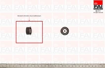 FAI AutoParts T9262 - Parazīt / Vadrullītis, Zobsiksna www.autospares.lv